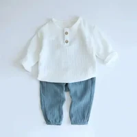 Summer Baby Boy Clothes Sets Cotton T-shirts +Shorts For 0-5 Years Boys Kids Clothes 2