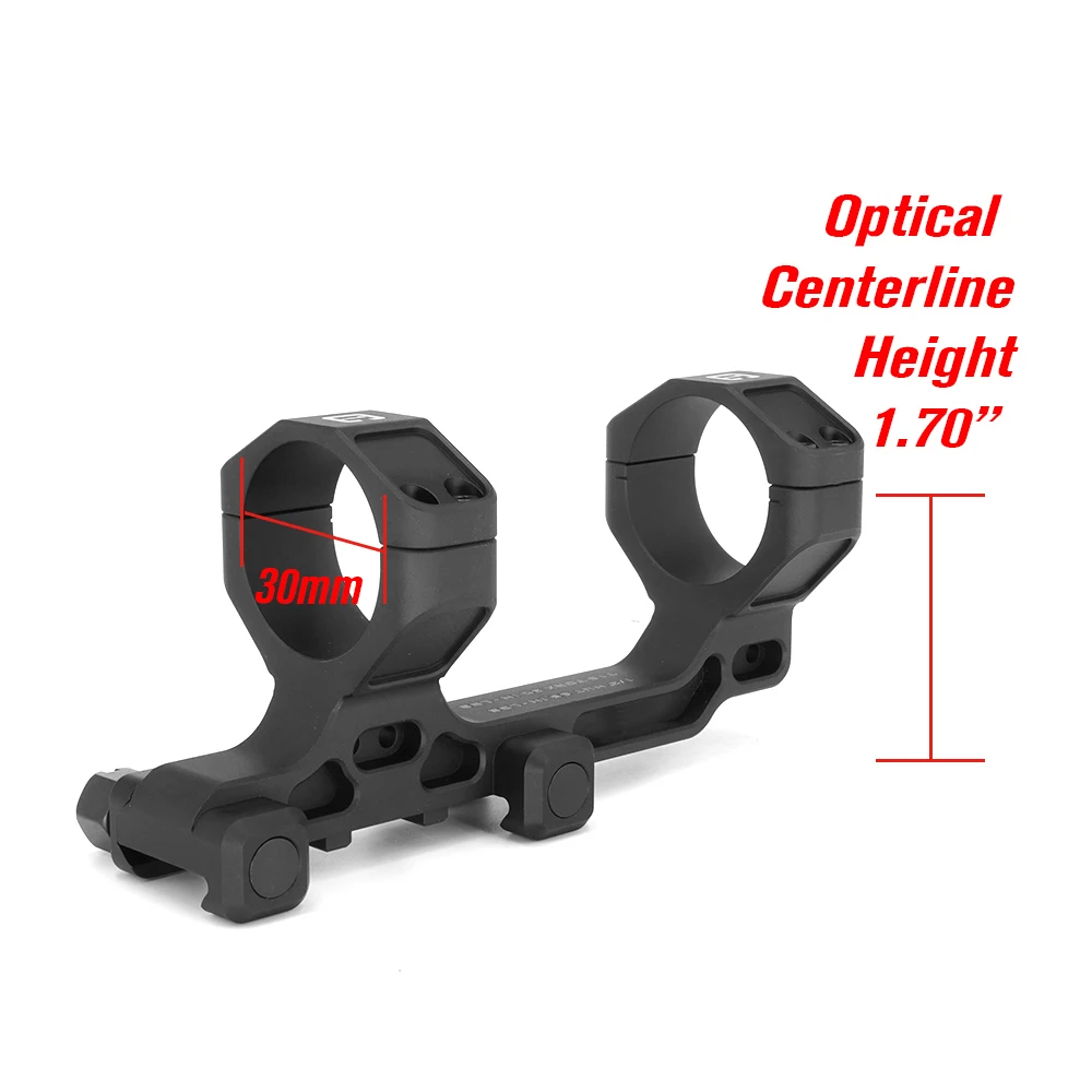 Anneaux de montage 30mm : Support de lunette double 30mm SPR Q.D. style