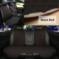 Car Seat Cushions Linen Flax Non-slip Breathable Comfort Seat Covers Cushion Front Driver Seat Cushion Auto Interior Accessories 2