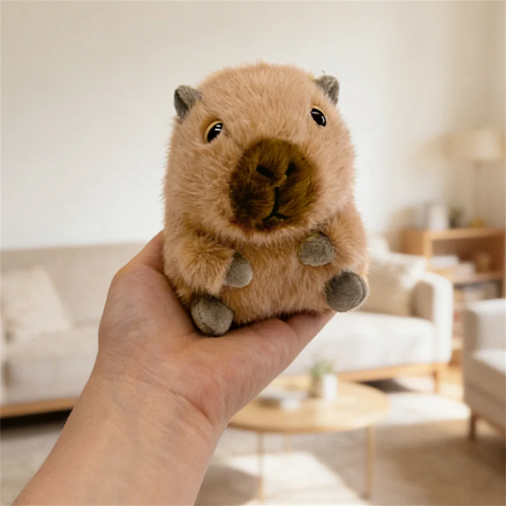 Children's Cartoon Animal Plush Toy - Cute and Soft Stuffed Doll for Girls' Gift and Decor
