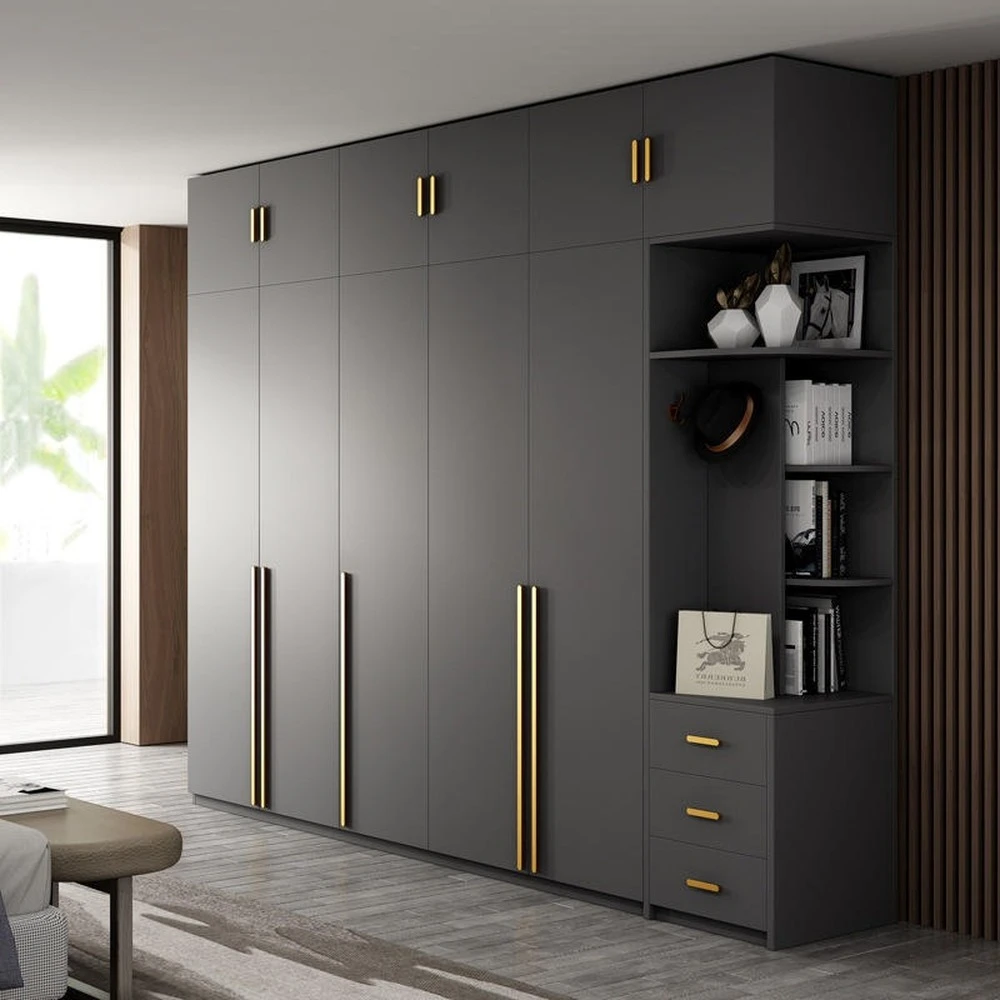 Armoire Black Wardrobe Closet Wardrobe Bedroom Furniture Modern Bedroom