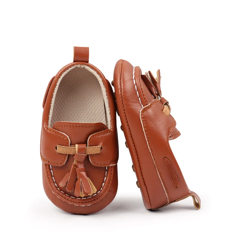 Baby Girls Spring and Autumn New Solid Color Casual Shoes Soft Bottom Non-slip Toddler Shoes