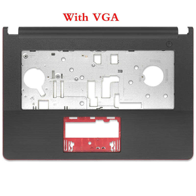 

Чехол для ноутбука Dell Vostro 14 3458 3459 v3458 v3459, задняя крышка ЖК/передняя рамка/петли/Упор для рук/Нижняя основание, красный, без касания