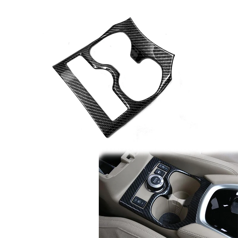 

NEW-Auto Water Cup Decorative Frame Sticker Cup Frame for Nissan X Trail T32 X-Trail 2014-2017 Car Interior Accessories