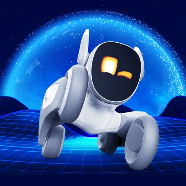Loona Intelligent Robot Dog Electronic Pet Visual Voice Interaction Remote Monitoring Programmable Interactive Games Toys Gifts 1