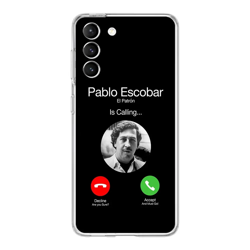 Narcos TV Series Pablo Escobar Clear Phone Case