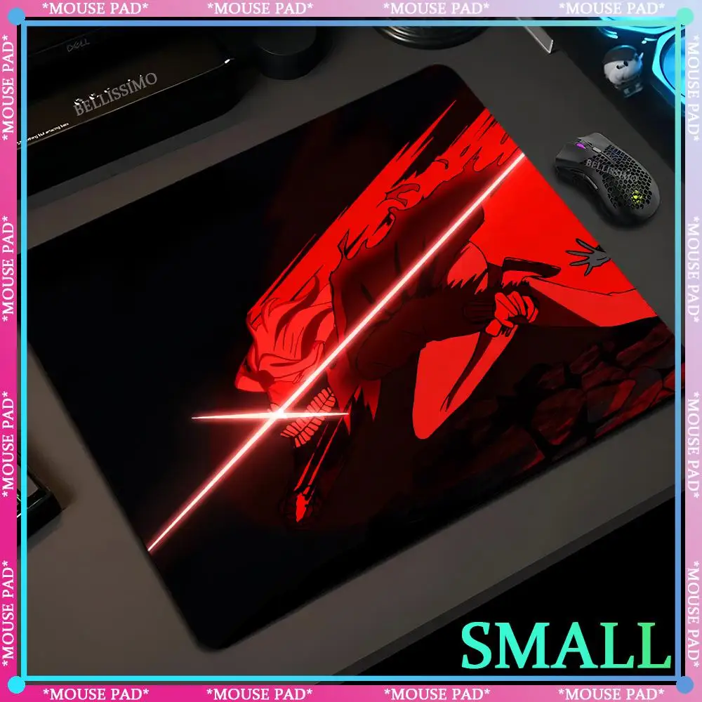 Computer Game Player Accessories Small D_DAN DA DAN Cartoon Mousepad Game Keyboard Pad Desk Mat e-sports Rubber Mouse Pad