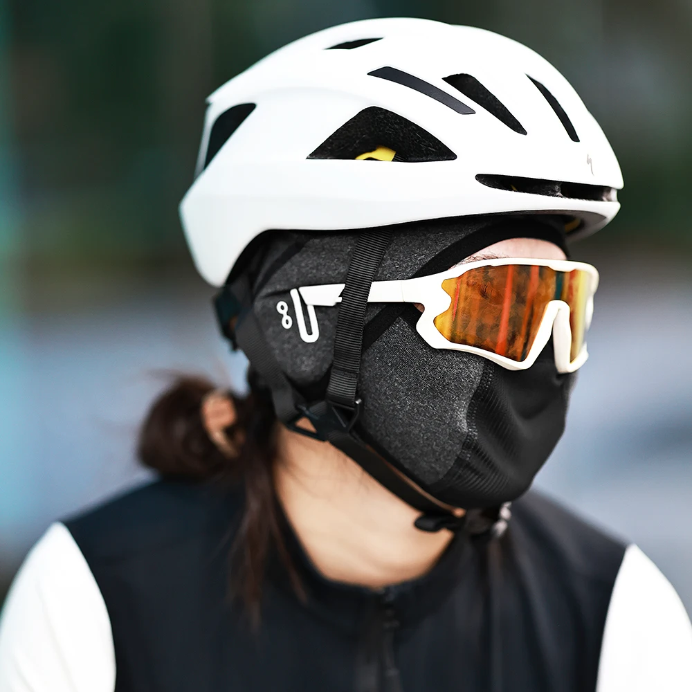 WEST BIKING 2 In 1 Winter Cycling Cap Double Layer Warm Windproof Men Hood Balaclava Motorcycle Skiing Riding Bicycle Headwear
