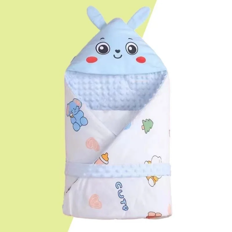 Plus Thickness Dual Purpose Birth Pure Cotton Out Bean Fleece Delivery Room Package Single Newborn Cotton Blanket Baby Blanket