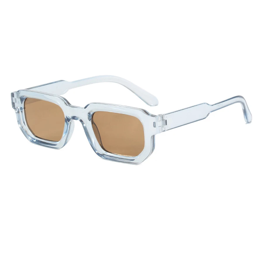 Luxury Vintage Rectangle Frame Sunglasses - Fashion Retro UV400 Sun Glasses
