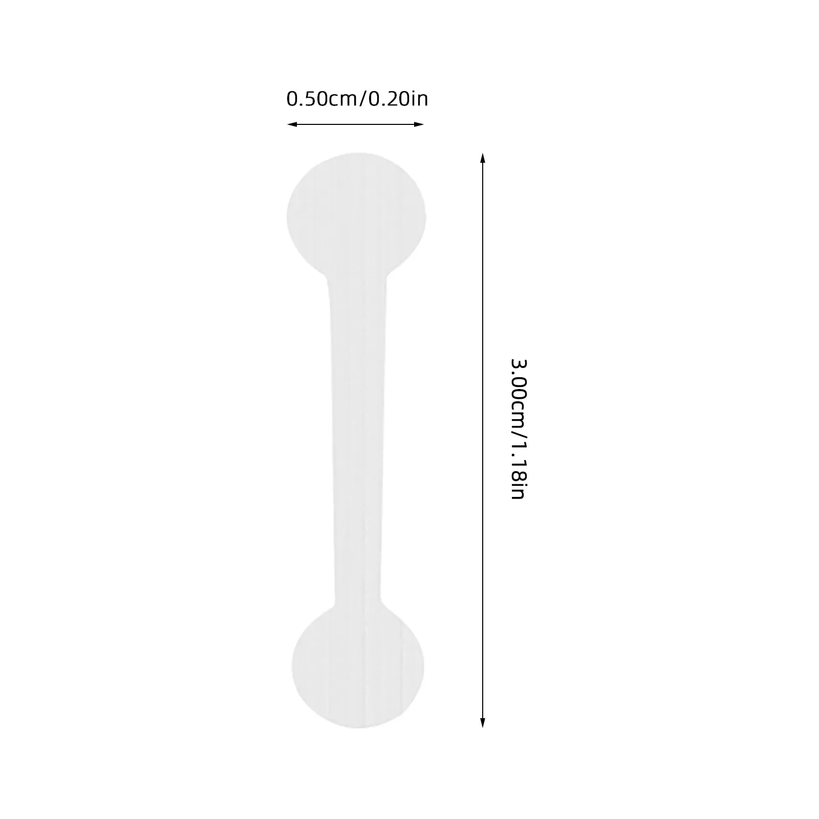 500Pcs 프리미엄 탬퍼-에비던트 씰링 스티커 병용 자체 접착 포장 씰 에센셜 오일 캡 튜브 박스