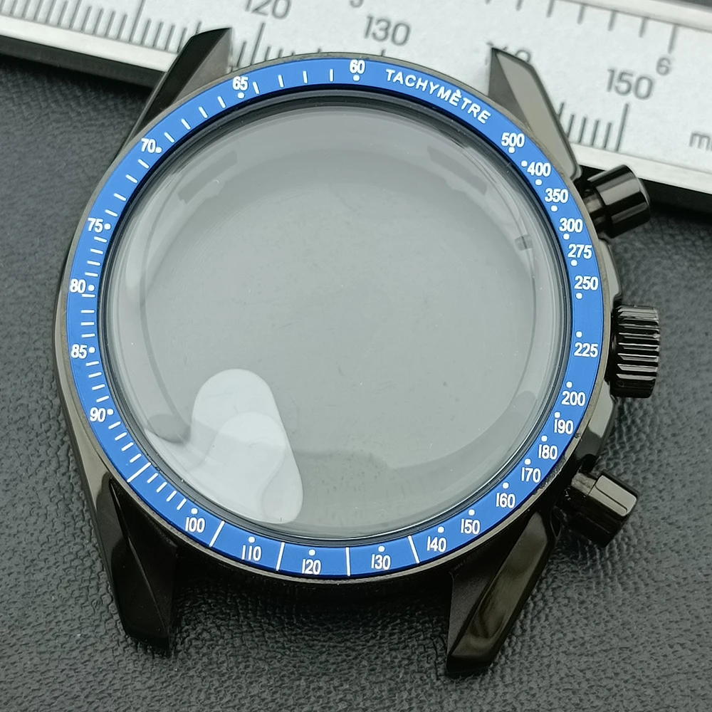 Elegant Silver/Black Metal Watch Case with Quartz Movement Compatibility and 32.5mm Dial - Ideal