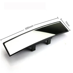 Enhanced Wide - Angle Anti - Glare Rear - View Mirror (White)