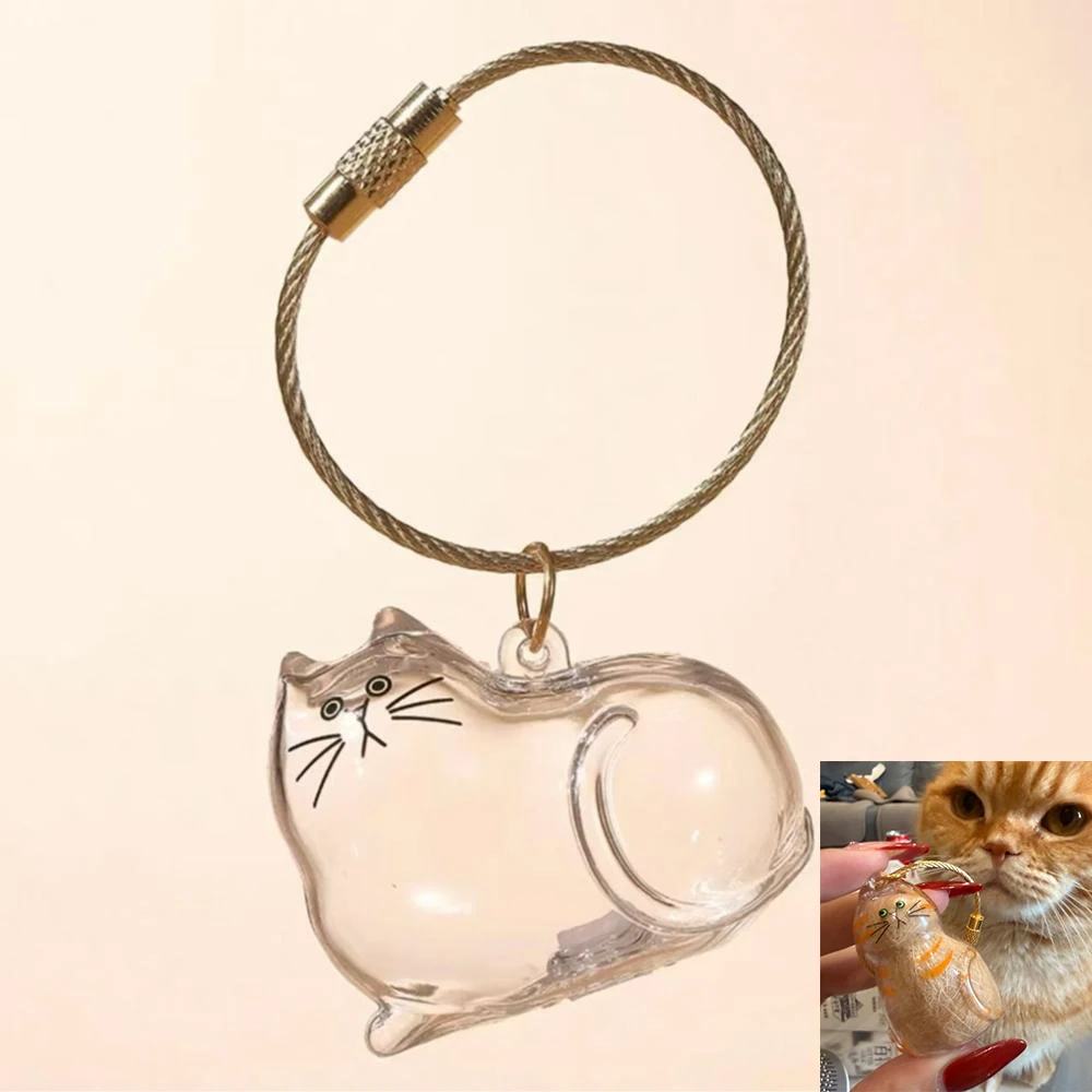 Charming Animal Keychain Collection: 3D Cartoon Resin Doll Pendant