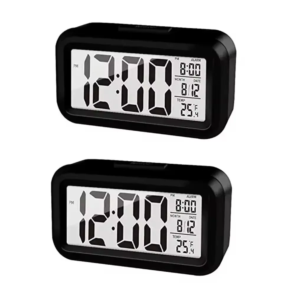 Multifunctional LED Digital Alarm Clock with Backlight and Snooze Feature