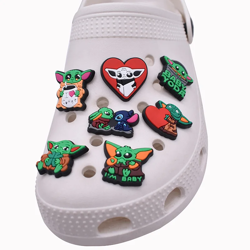 Star Wars Jibbitz Crocs Pvc Shoes Decoration Yoda Crock Charms