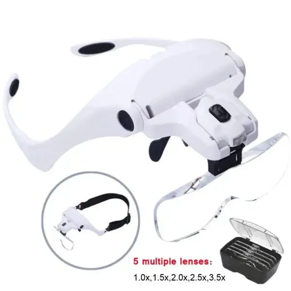 160907-dbddf5.jpg Magnifying Glasses, LED Lamp Headband Magnifier