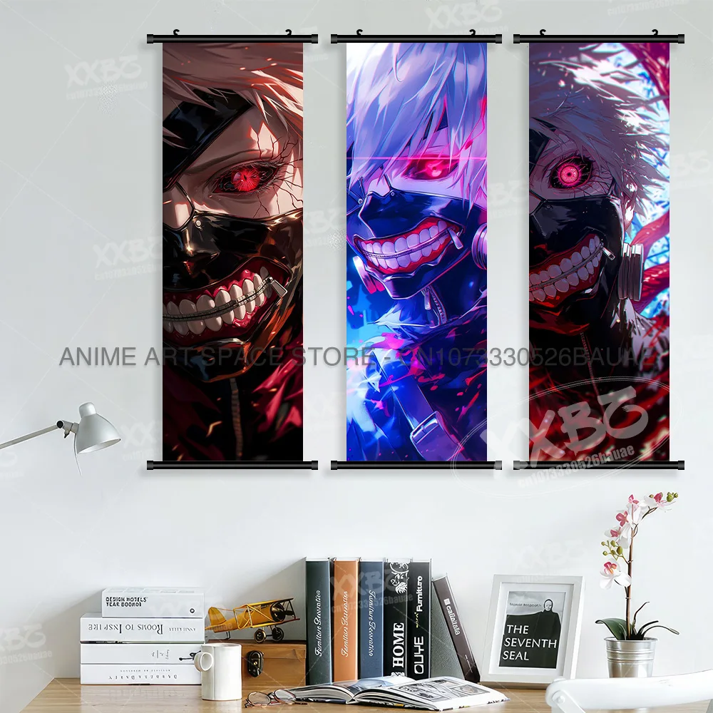 Tokyo Ghoul Anime Character Canvas Wall Art - Home Decoration Mural Poster