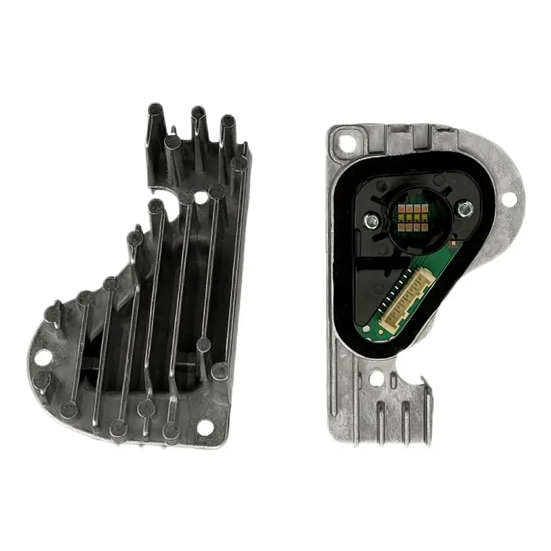 A62E-4Pcs/Set 전면 헤드라이트 LED 방향 지시등 모듈 및 DRL 광원 엔젤 아이 키트 VW Touareg 18-25 761998477 761998478A