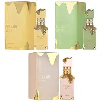 Lattafa Eclaire 100ml Eau De Parfum Unisex Caramel Vanilla Gourmet Cream Pancake Long Lasting Fresh Charming Perfume
