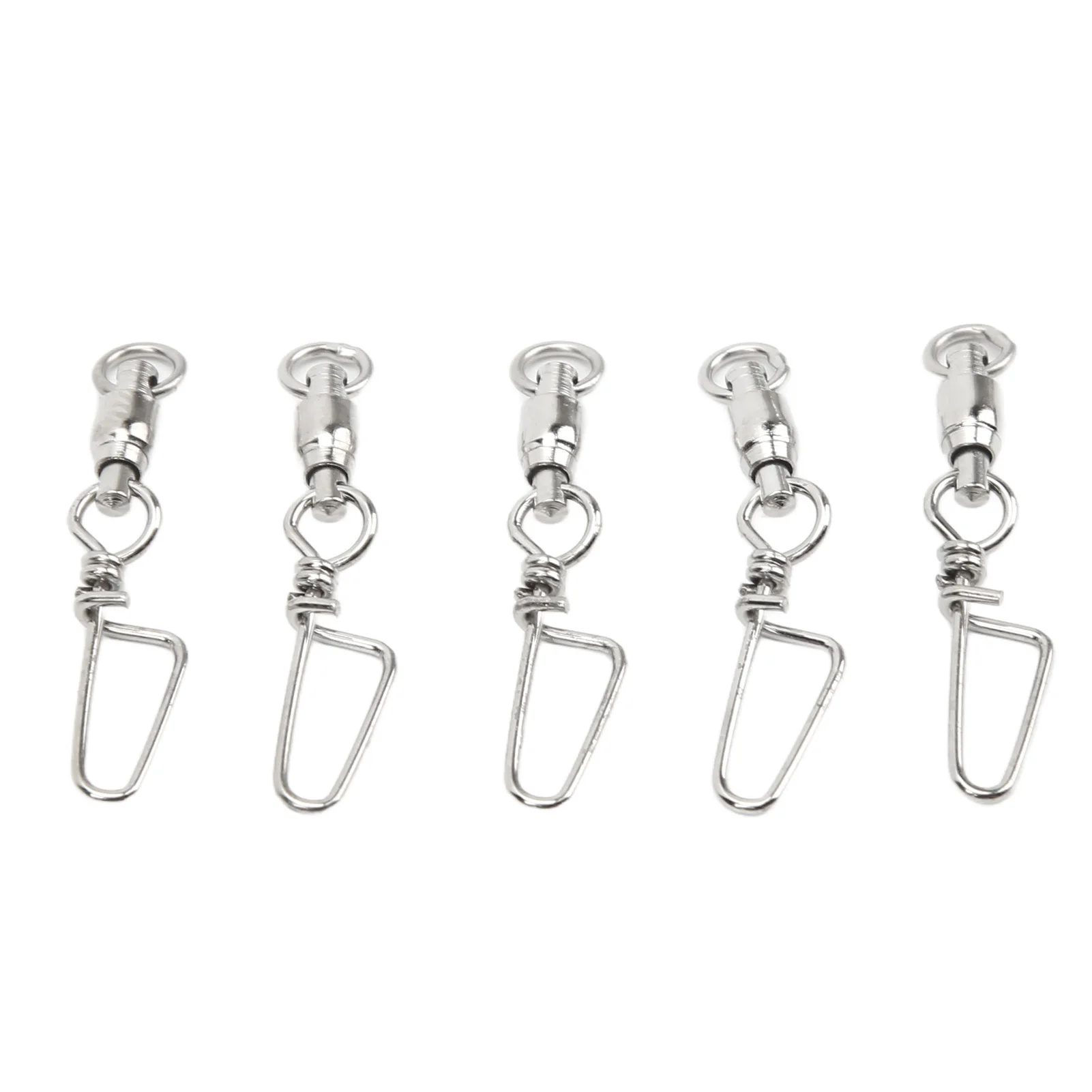 Ball Bearing Swivels Set Fishing Snap Swivels Wear Proof for Saltwater