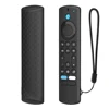 Silicone Protective Case with Lanyard Protective Skin Sleeve Shockproof Luminous for Fire TV Alexa Voice Remote Cover 2