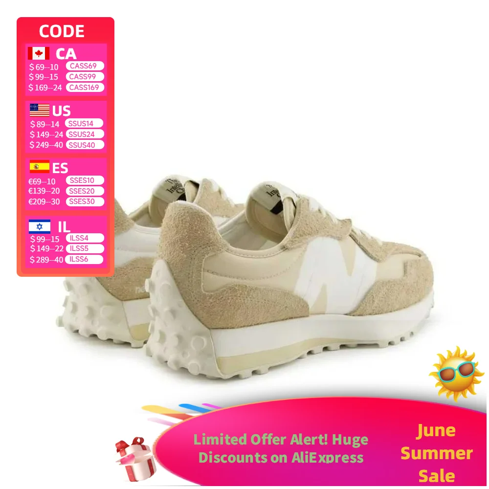 New Balance NB 327 W : Baskets basses polyvalentes pour tous les jours, avec amorti et durabilité, unisexe, kaki U327WCL 1 New Balance NB 327 W : Baskets basses polyvalentes pour tous les jours, avec amorti et durabilité, unisexe, kaki U327WCL 1