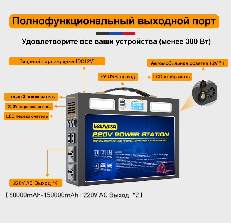 Аккумуляторы аварийного питания