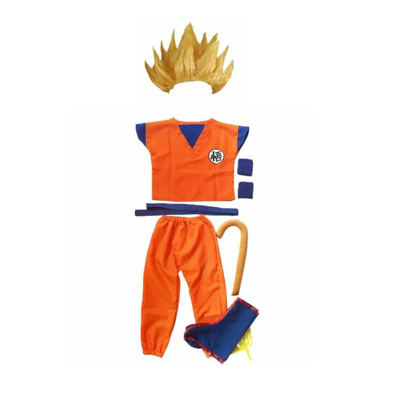 Costume Sangoku : Déguisement Son goku Super Saiyan Blue