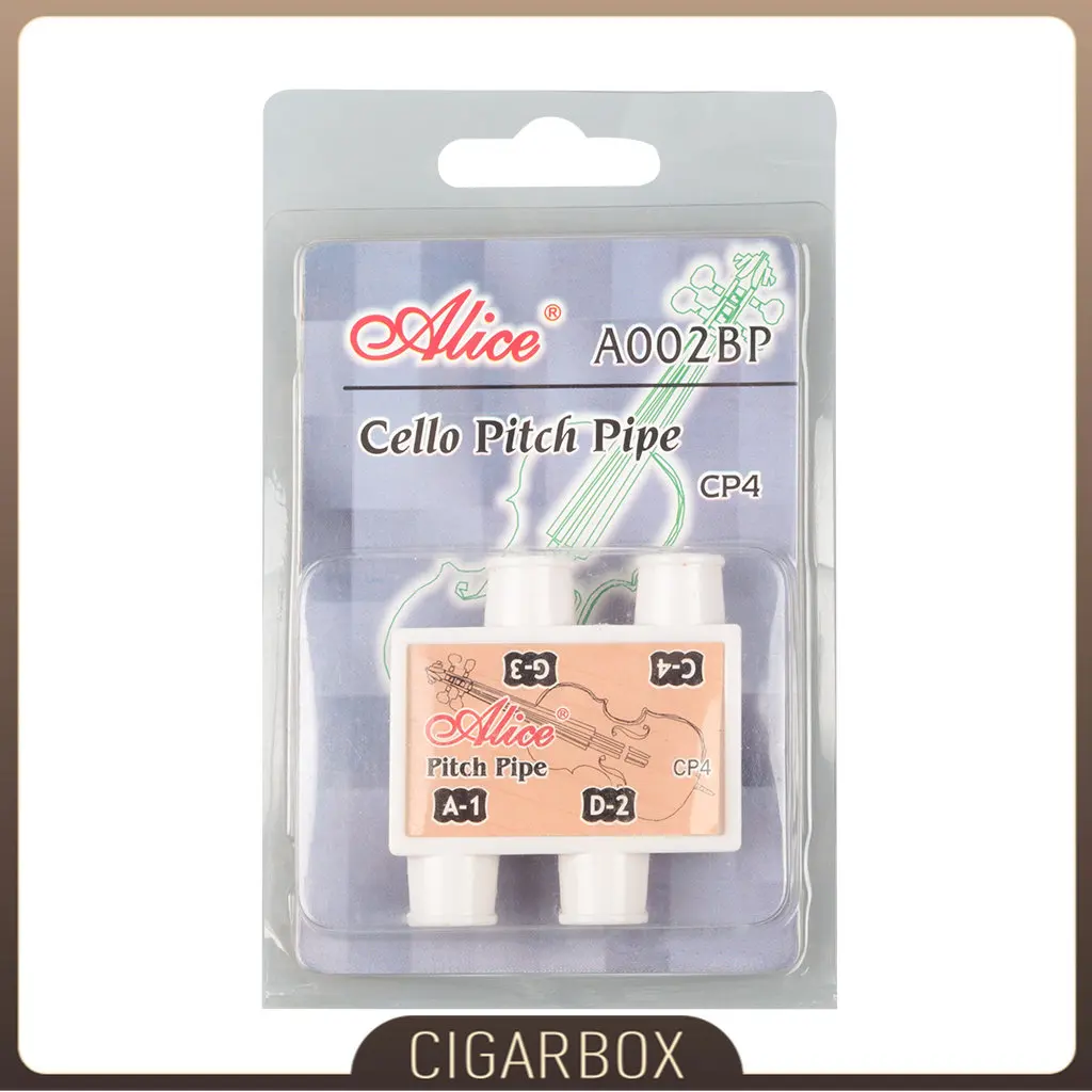 Alice Pitch Pipe Violoncello Acustico Pitch Pipe Abs Pitch Pipe Parti Per Violoncello A-D-G-C Strumento Musicale Parti Per Violoncello Strumenti Acces