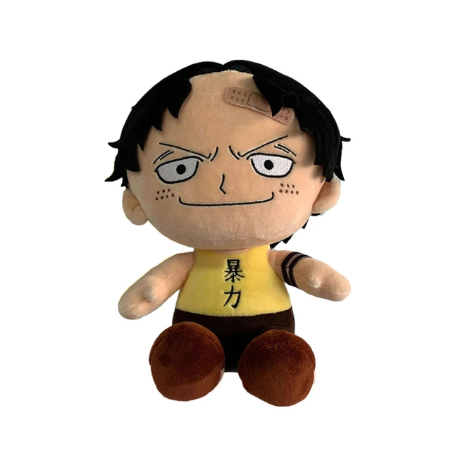 thumbnail image 1 of Original 12-25cm One Piece Anime Figure Zoro Luffy Chopper Plush Toys Cute Cartoon Plushie Stuffed Dolls Pendant Kids Xmas Gifts, 1 of 5