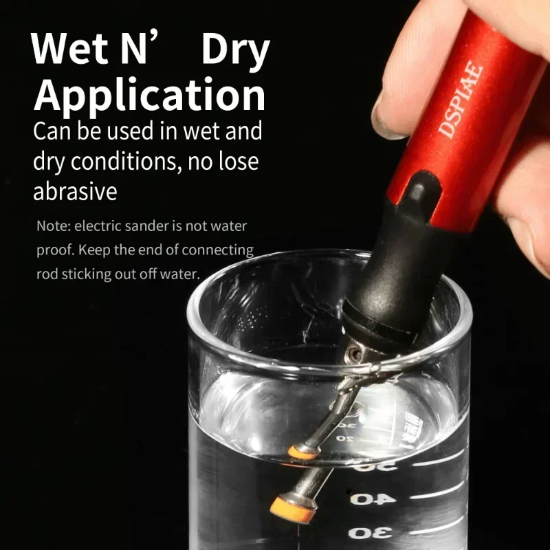 Sanding Tool Set For Model Hobby DIY DSPIAE SS-C01-C02 Sponge Sandpaper Disc ES-P Combo Model sanding plate tool sanding sponge tool model tools model polishing tool model weathering tool