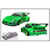 1/10 Porsch RWB 993 Body Shell,Widen RC Drift Body,Include Tail Wings /Light Buckles and Color Stickers Decals 2