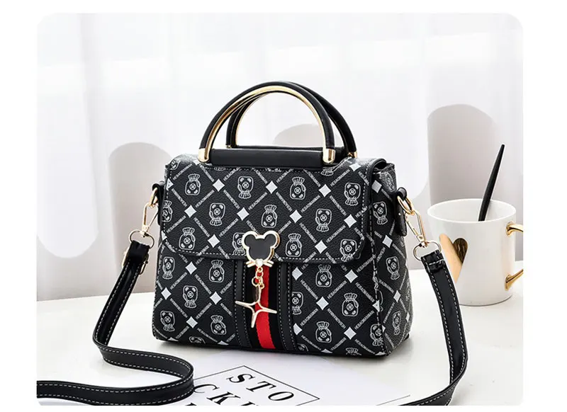 New Shoulder bag Women bag tote luxury designer handbag women Handbags leather Printed monogram single shoulder straddle bag