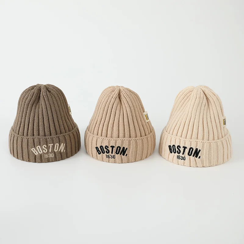 Knit Hat Winter Baby Toddler Kids Girls Boys Bonnet
