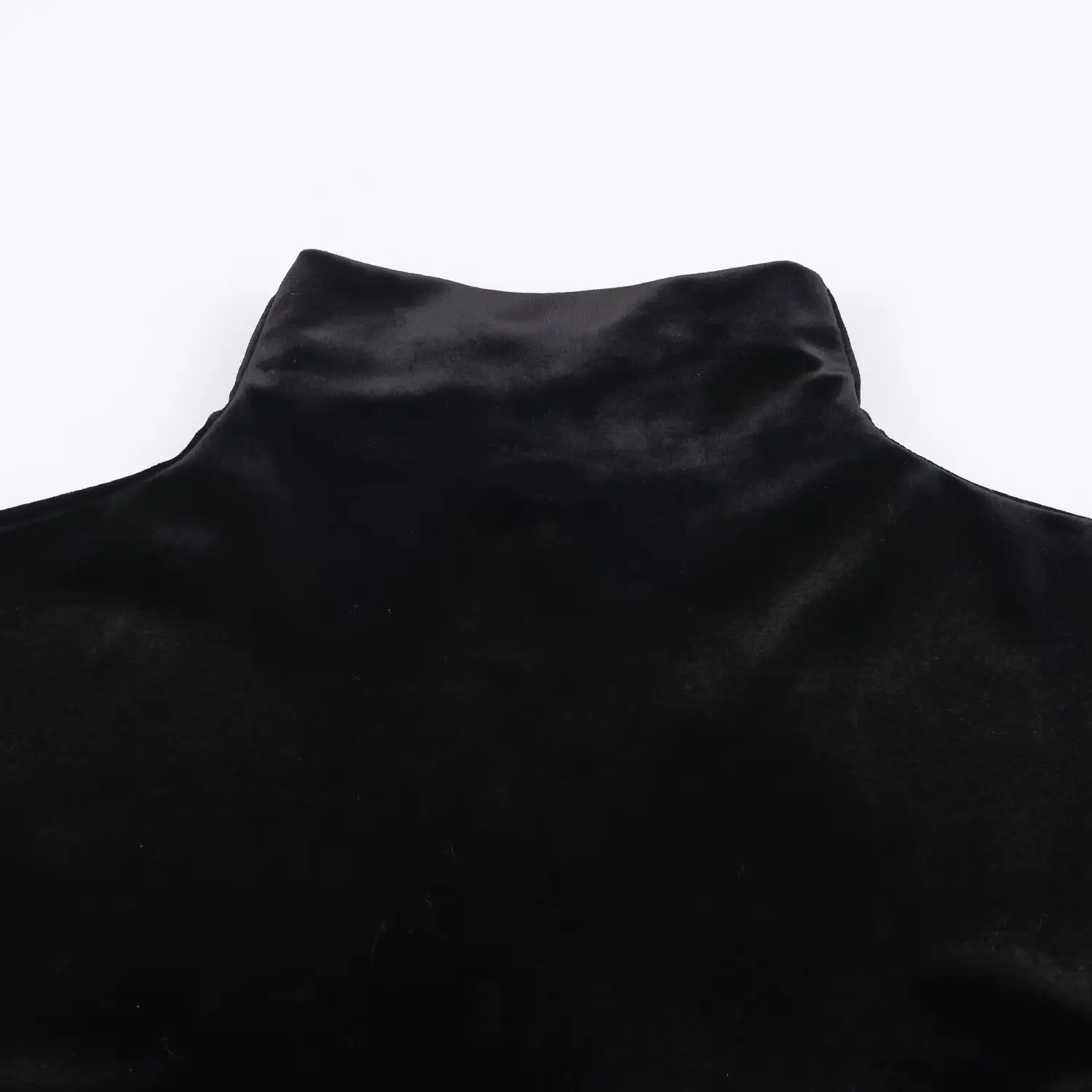 Women's Spring Autumn New Velvet Dress With Lace Up Female Casual Elegant Slim  Pleated Dress Lady Vintage Mini Party Black Dres