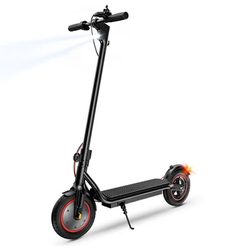 Monopattino elettrico iScooter W6 per adulti, motore da 500W, batteria 36V 7.8AH, pneumatici da 10 pollici, autonomia 25-30KM.