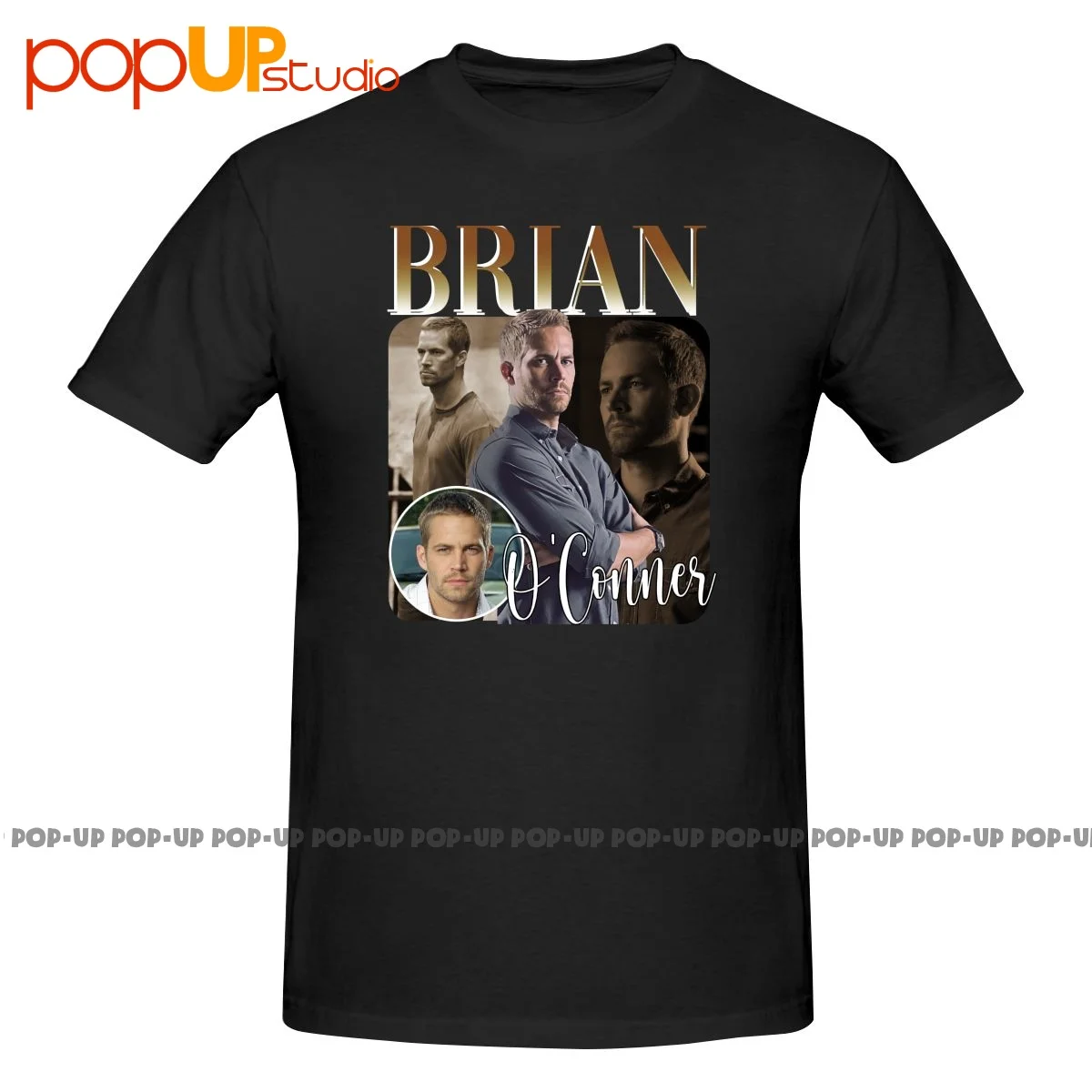 Brian O'Conner Fast And Furious Paul Walker Shirt T-Shirt Tee New Unique Natural High Quality