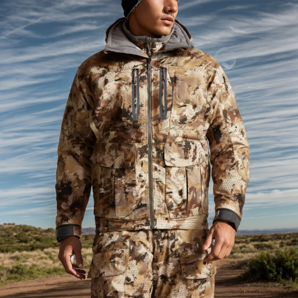 Insulated Camouflage Hunting Jacket 1