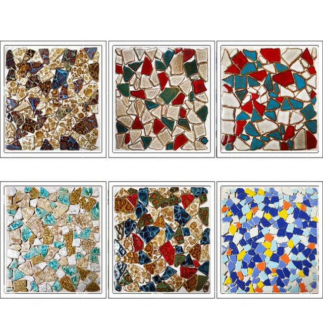 500g rectangular 1X2CM mixed stained glass shards DIY mosaic tiles for  crafts, colored stained glass pieces for mosaic items - AliExpress