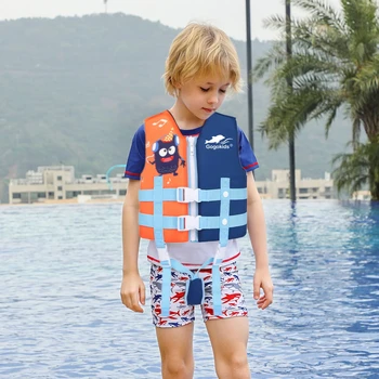 Children Water Sport Life Jacket Baby Swimming Drifting Jacket Buoyancy Kid Learn to Swim Boating Safety Lifeguard Vest 2