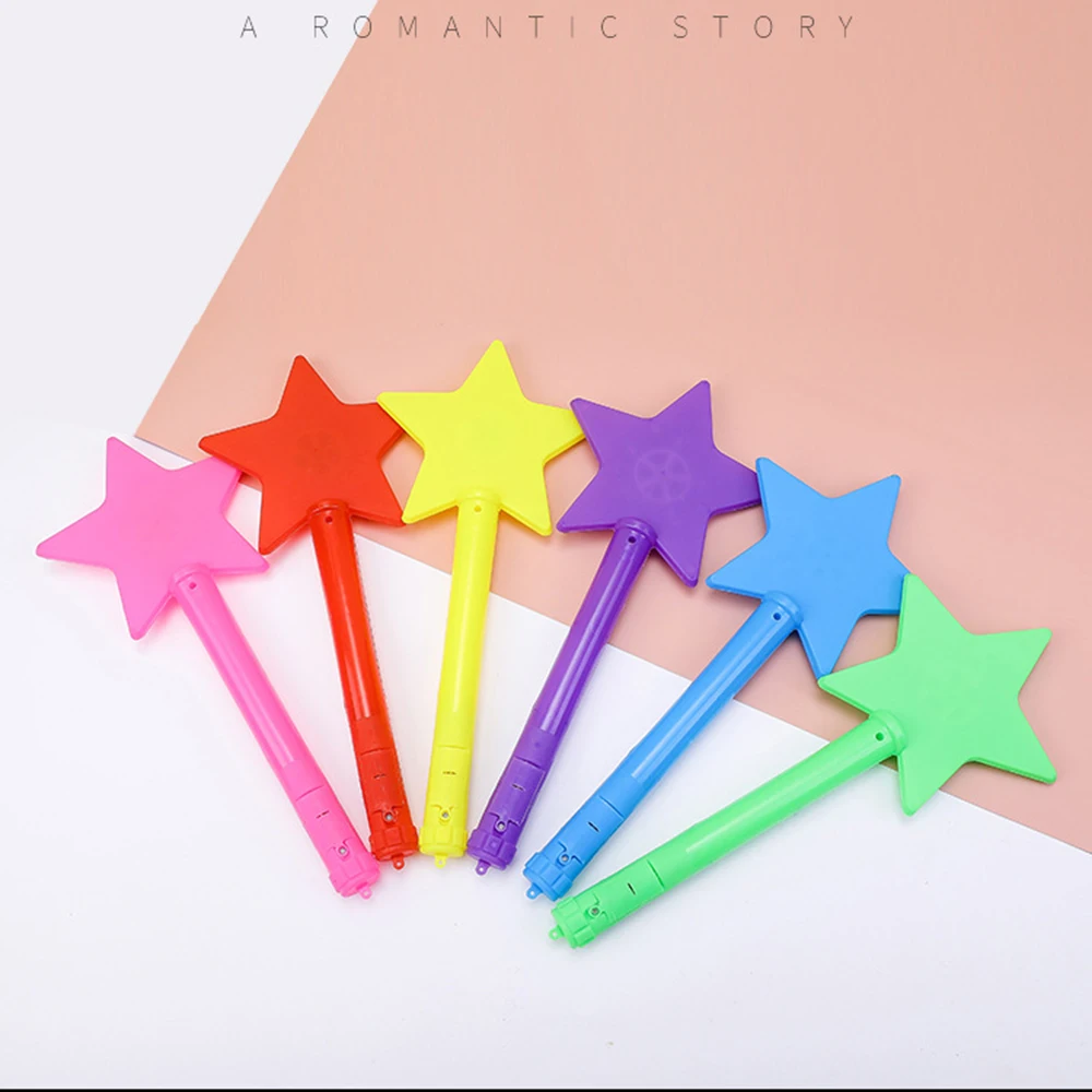

Children'S Luminescent Toys Stars Magic Sticks LED Colorful Fluorescent Sticks Concert Props Night Market Family Party Props