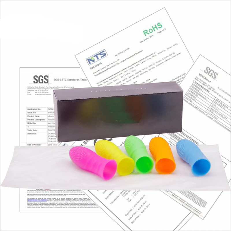 Sex Toys Bdsm Silicone Finger Vibrator For Women Lesbian Clitoris G-Spot Stimulator Massager Female Masturbator