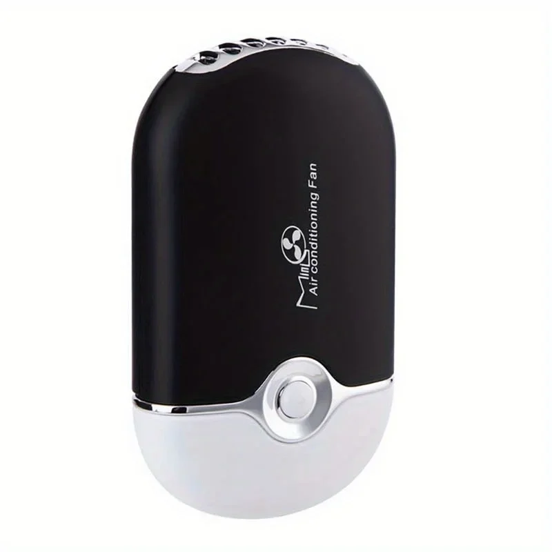 Eyelash Fan Hair Dryer Mini Small Fan Rechargeable Planting False Eyelash Dryer Beauty Neck Fan Rounded Corners Without Leaves 4