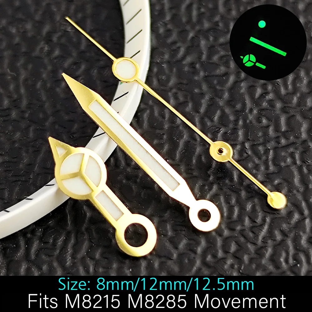 Luminous Green/Blue-Green Watch Hands - Premium Replacement Parts