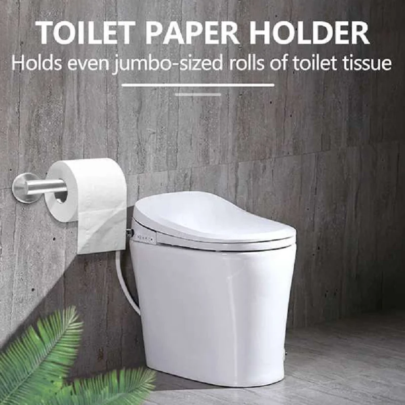 SUS 304 Stainless Steel Toilet Paper Holder,Round Tissue Holder,Paper Roll Dispenser