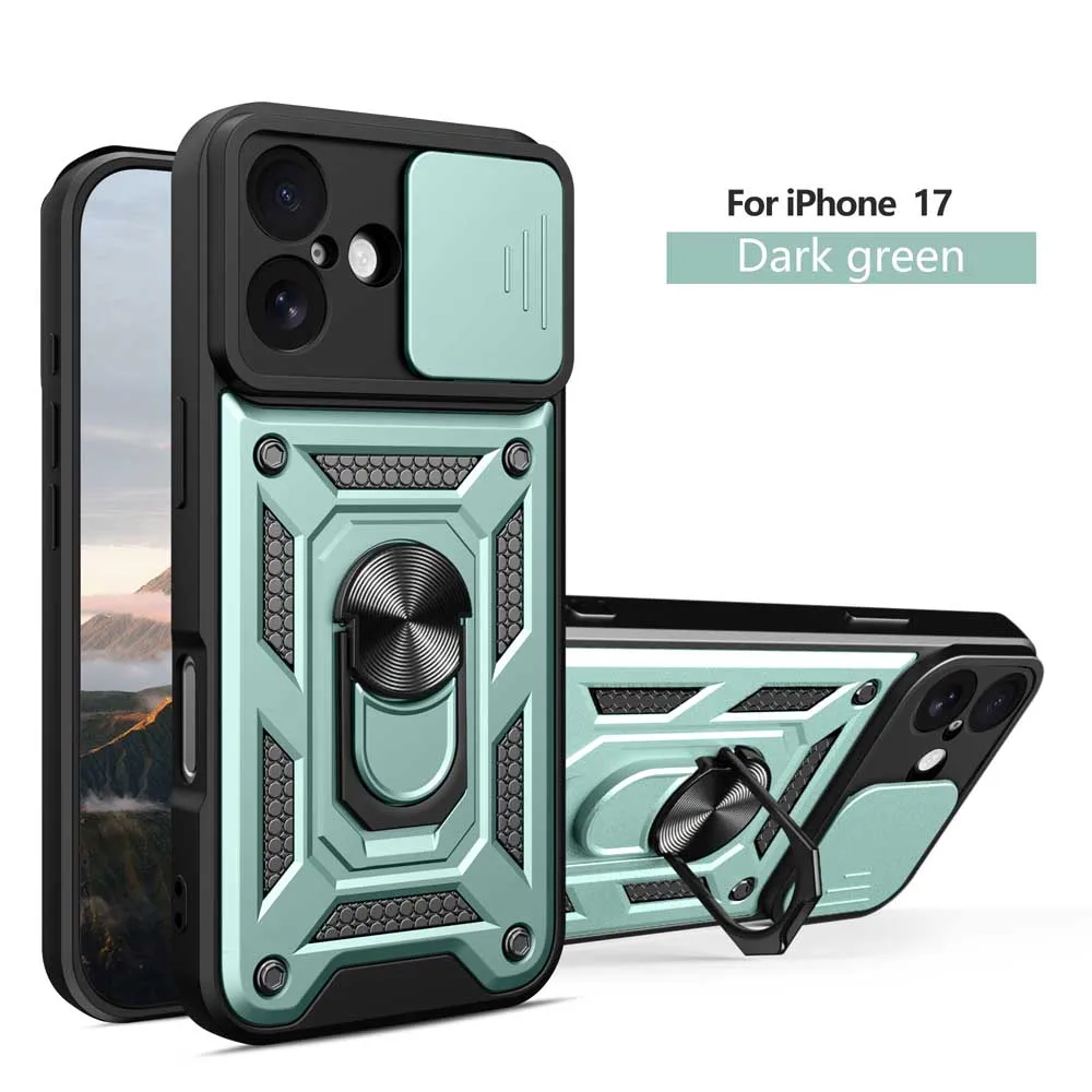 ตัวเลือกสินค้า เคส iPhone พร้อมฝาปิดเลนส์กล้องแบบเลื่อน
