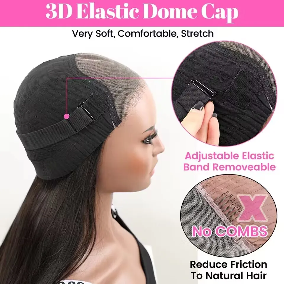 Human Hair Wigs 5x5 Lace Closure 13x4 Lace Front Ready To Wear