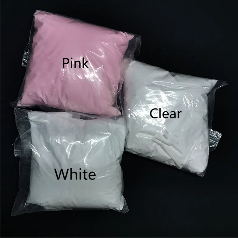 1KG Nude Crystal Clear Nail Acrylic Powder for Nail Extensions Carving Dip Powder Professional Nail Art Wholesale 5