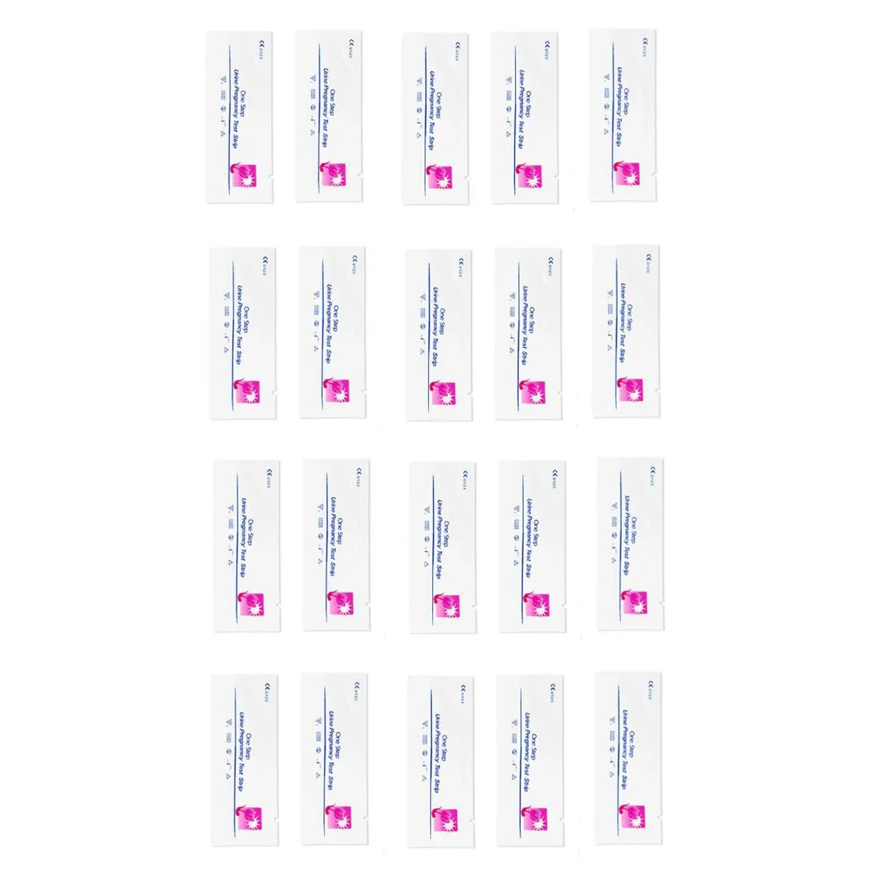 50pcs Early Pregnancy Test Strips One-Step Early Reliable Predictor Quick Test Expecting A Baby Self HCG Pregnancy Urine